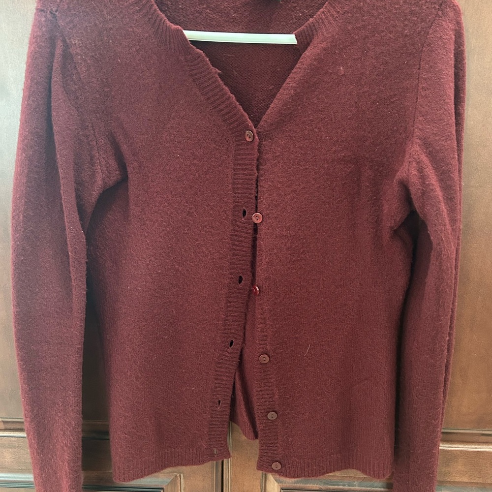 Women's Burgundy Sweater